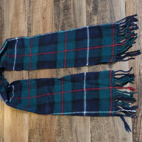 Clans Scotland Lambs Wool Tartan Plaid Unisex Scarf 56” x 12” - Picture 6 of 7